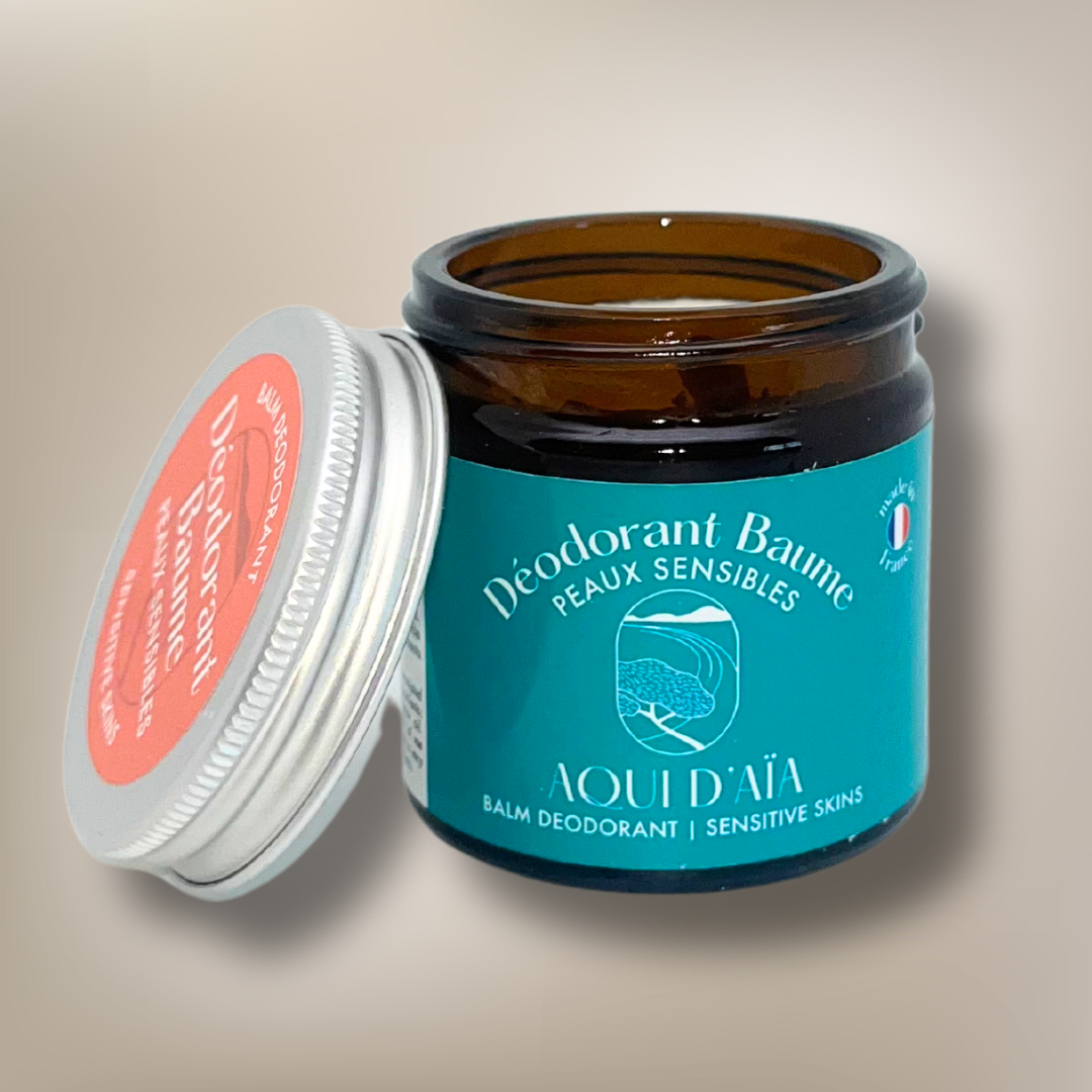 Déodorant solide pour peaux délicates, déodorant solide naturel et efficace formulé pour respecter les épidermes sensibles tout en assurant une protection douce