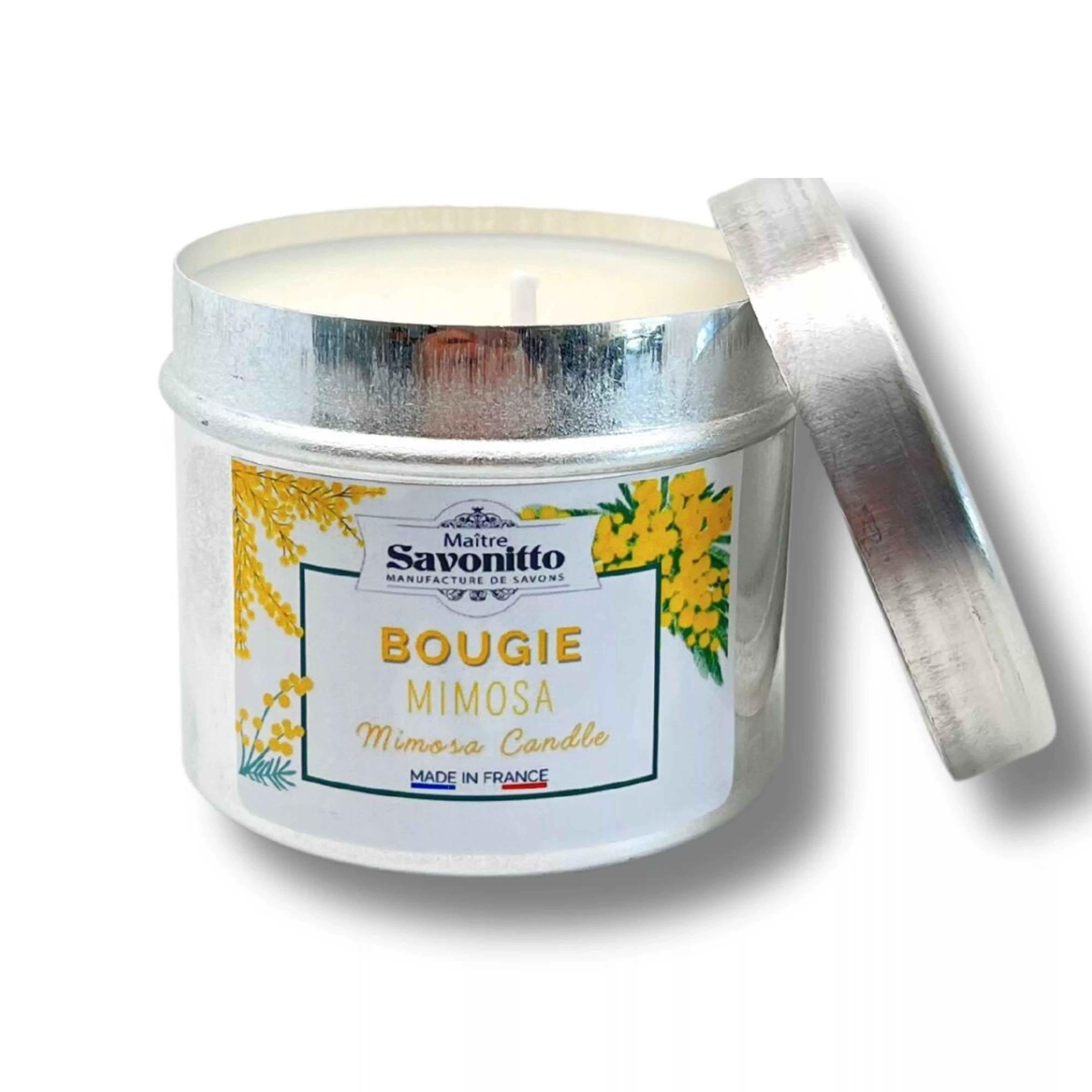 Bougie parfum Mimosa 100g