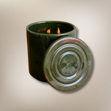 Bougie à la Fleur de Tubéreuse dans son pot en céramique 180g