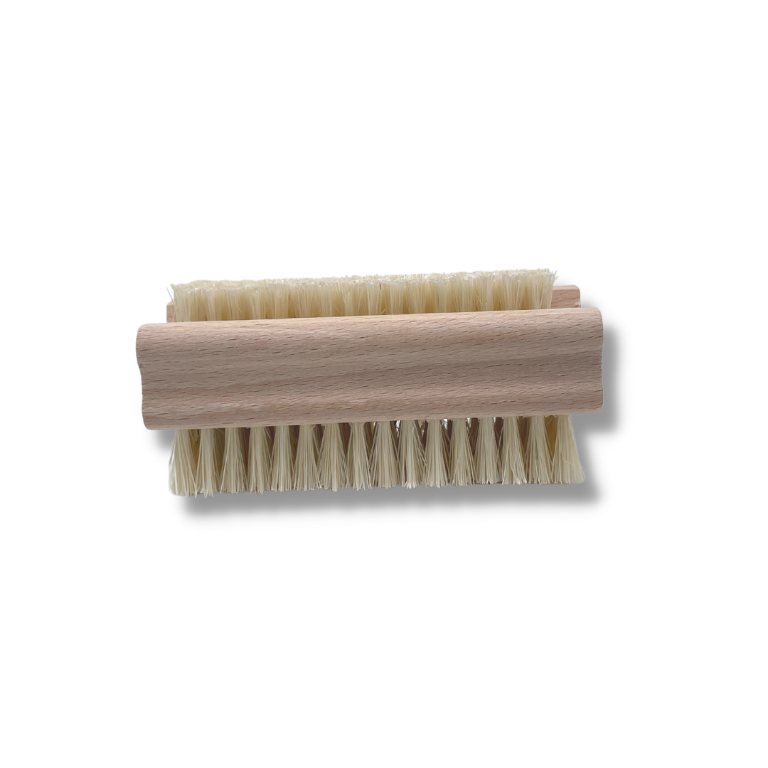 Brosse à ongles en bois naturel, accessoire de soin des mains