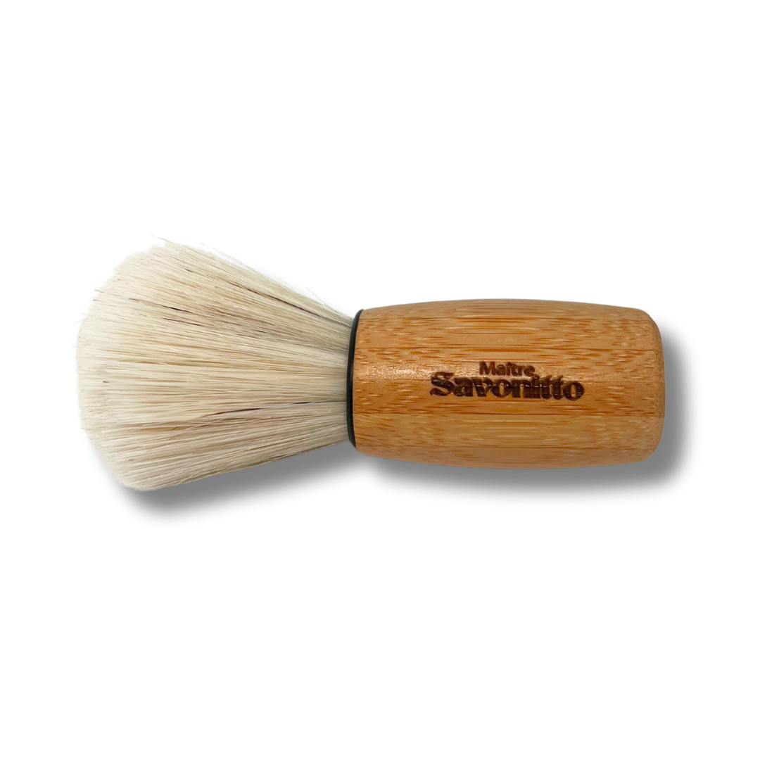Blaireau de rasage en bois