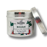 Bougie parfumée feuille de figuier 100g, senteur verte et élégante pour instaurer une ambiance naturelle et raffinée.