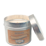 Bougie parfumée tonka et mandarine 100g, alliance chaleureuse et zestée pour créer une ambiance élégante et enveloppante