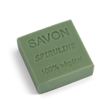 Savon artisanal à la spiruline 100g, savon solide naturel made in Provence.