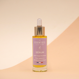 Flacon de sérum anti-imperfections 30ml certifié COSMOS Organic, soin visage ciblé
