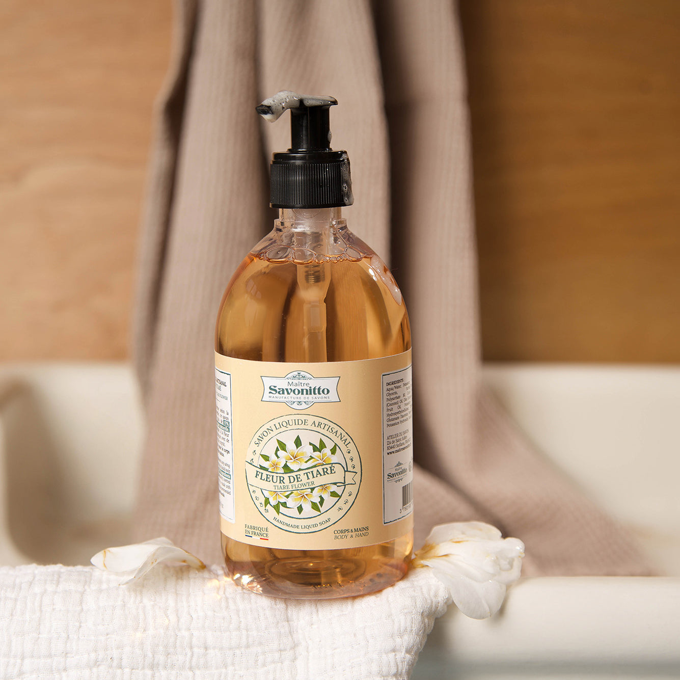 Savon liquide Fleur de Tiaré