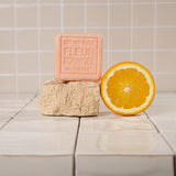 savon cube fleur d'oranger