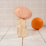 savon ovale corde fleur d'oranger