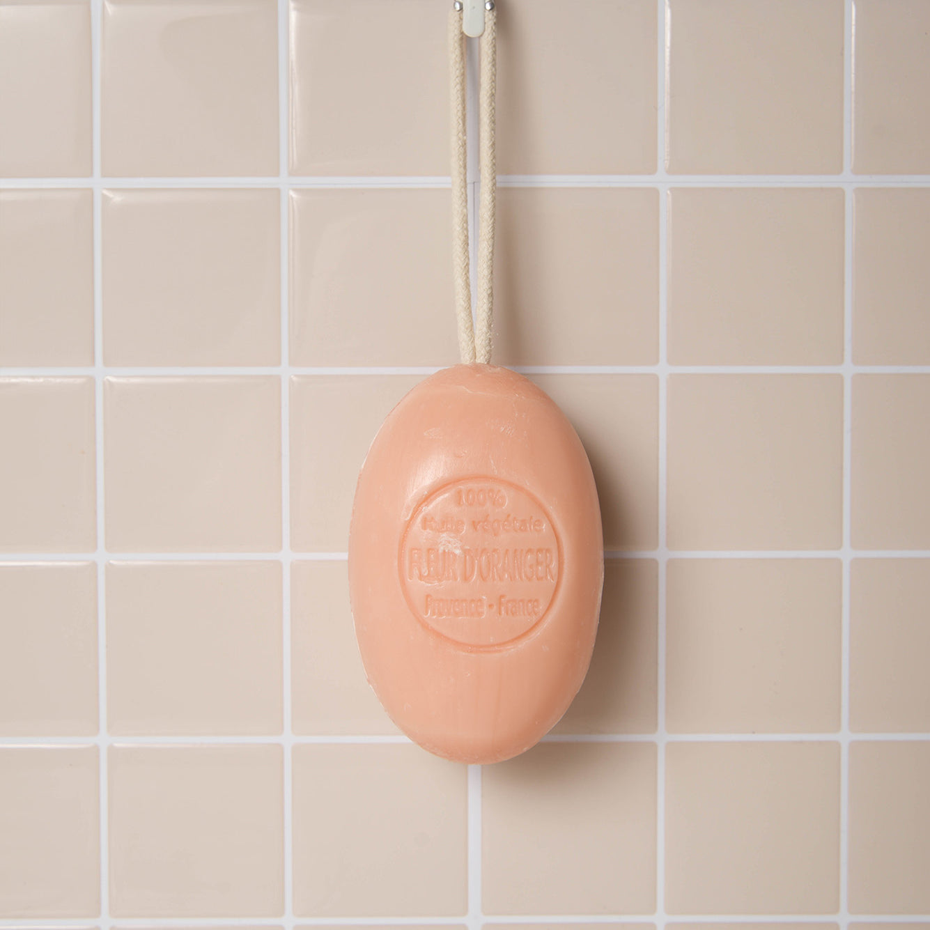 savon ovale corde fleur d'oranger