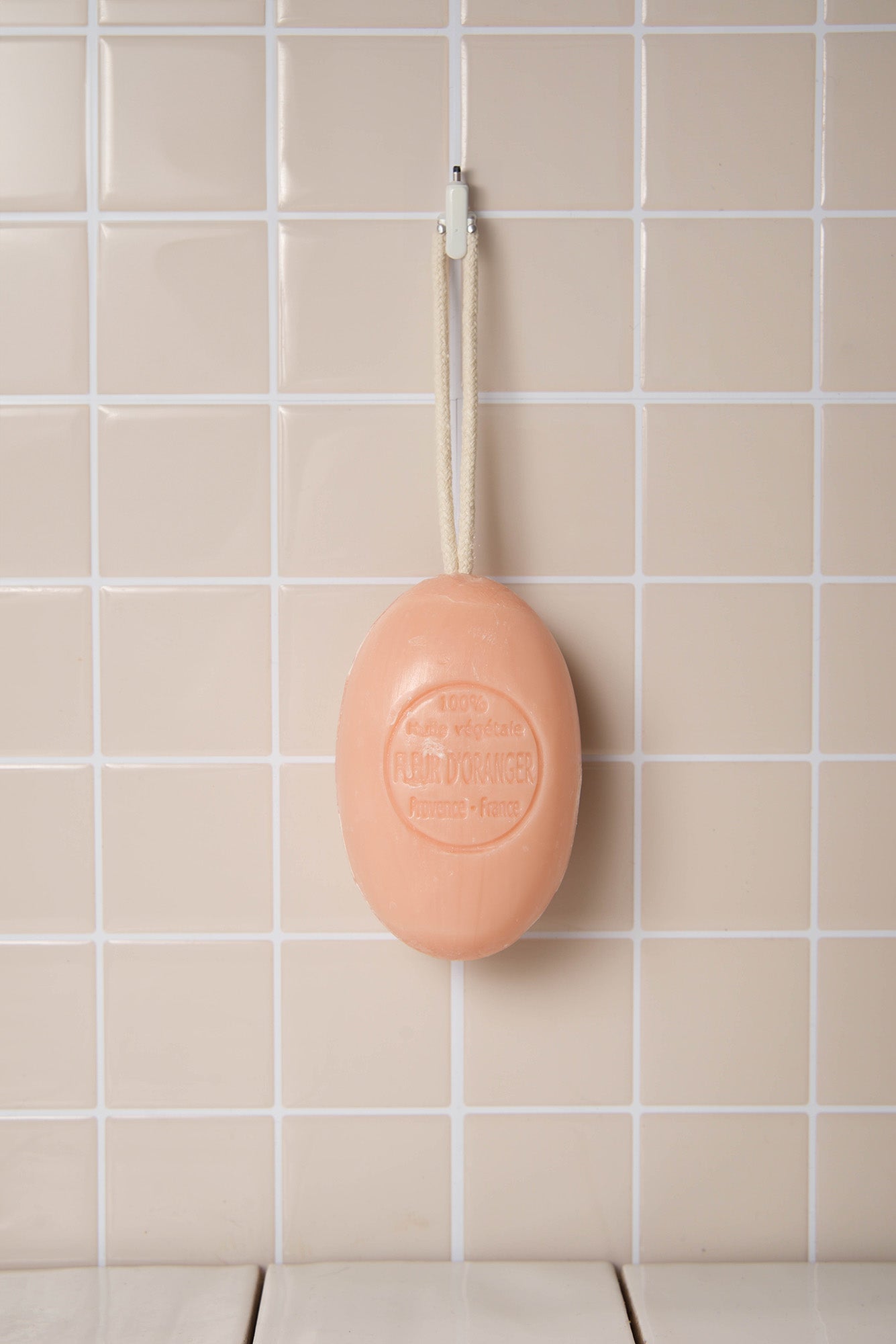 savon ovale corde fleur d'oranger