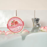 savon rose dans boite en bois
