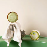 savon verveine dans boite en bois