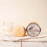 savon lait d'anesse dans boite en bois