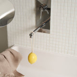 savon forme citron sur corde