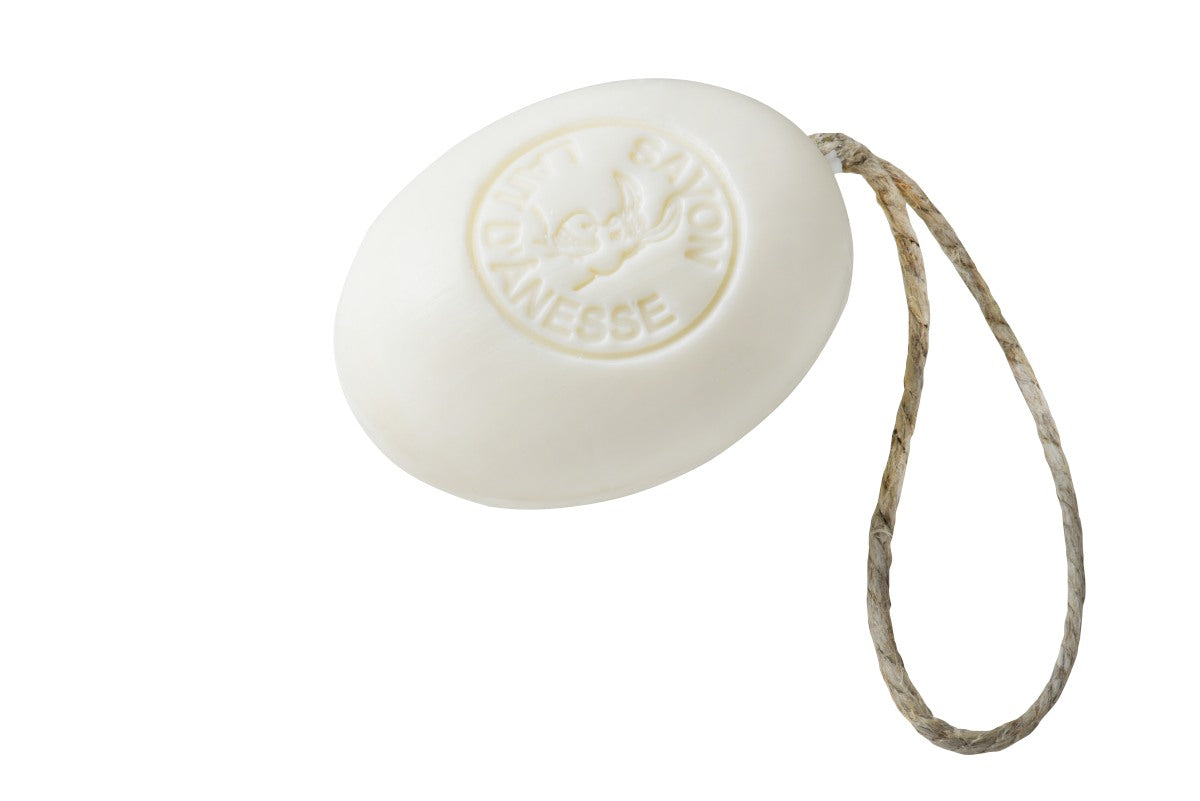 Savon corde artisanal au lait d’ânesse 200g, savon naturel fabriqué en Provence.