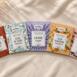 Sachets parfumés pour le linge.