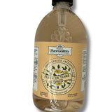 Flacon de savon liquide artisanal fleur de tiaré 500ml pour les mains et le corps.