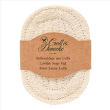 Porte savon en Luffa