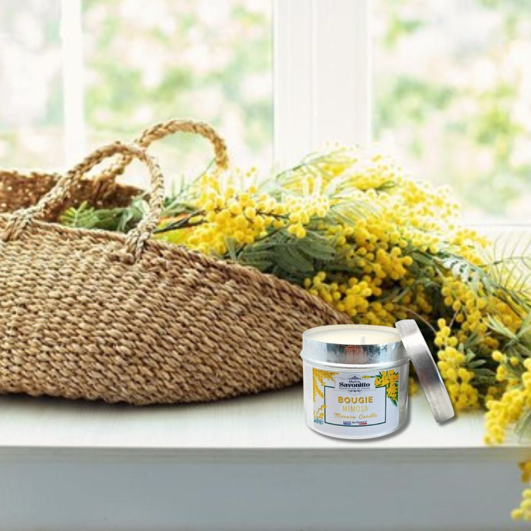 Bougie parfum Mimosa 100g
