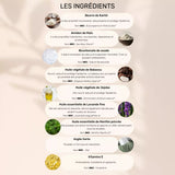 Baume déodorant solide Menthe et Lavande - 50g - COSMOS Organic
