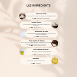 Baume déodorant solide non parfumé - 50g - COSMOS Organic
