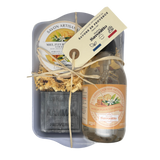 Coffret douceur Miel & Fleur d’Oranger 3 soins, fabrication artisanale française, rituel apaisant pour une peau souple et délicatement sucrée.