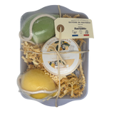 Coffret duo de Citrons 3 soins, fabrication artisanale française, rituel vitaminé pour une peau fraîche et tonifiée.