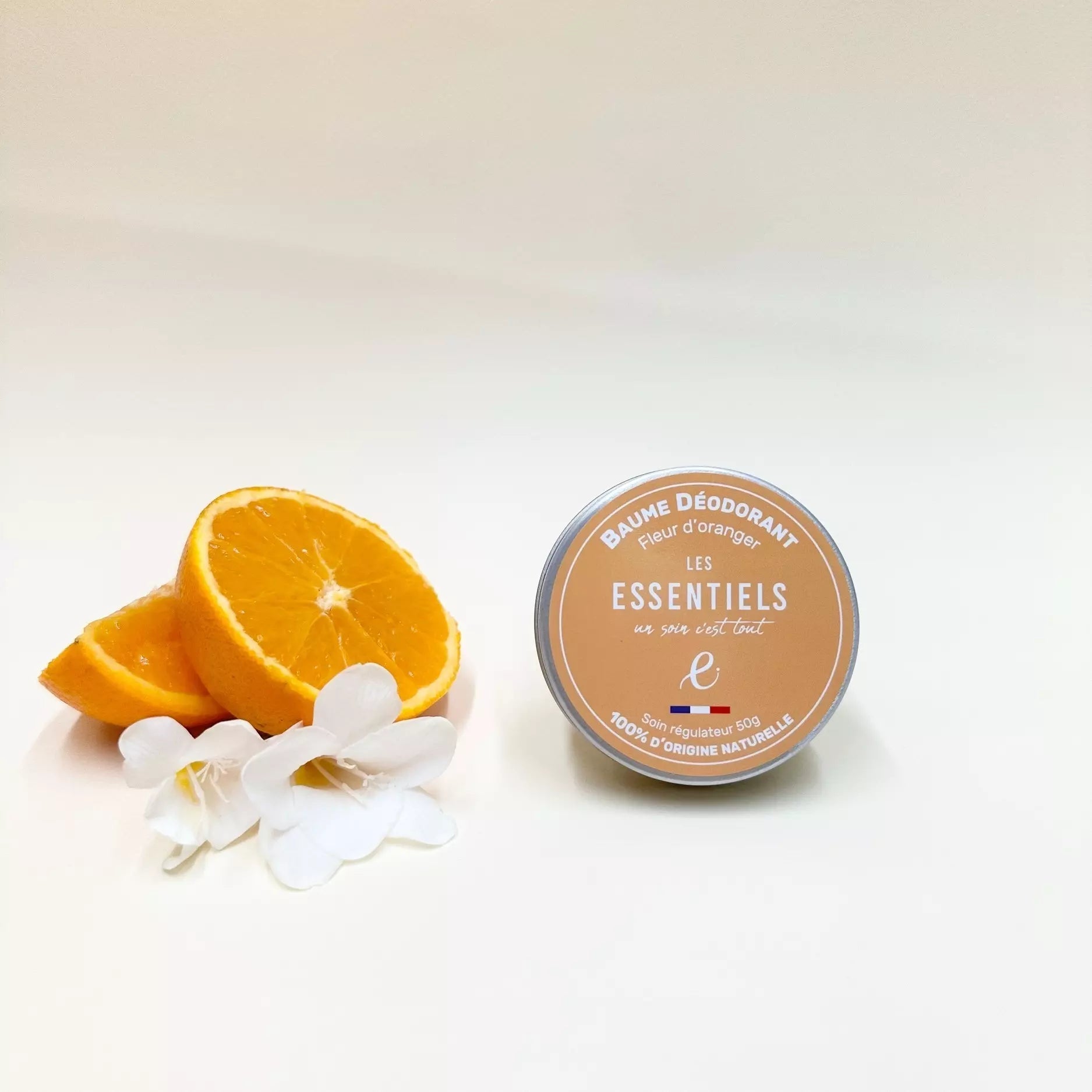 Baume déodorant solide Fleur d'oranger - 50g
