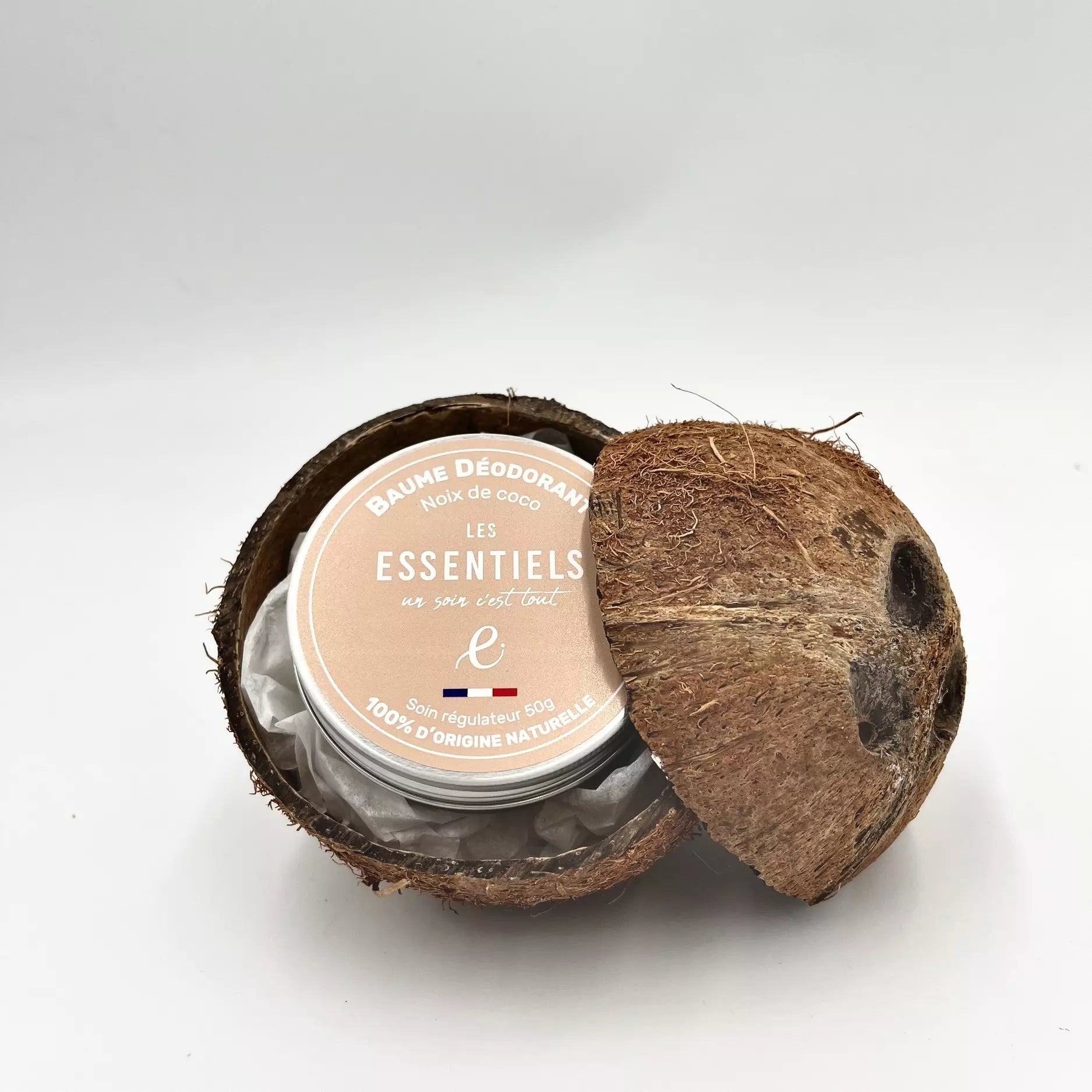 Baume déodorant solide Noix de coco - 50g