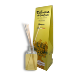 Diffuseur de parfum Mimosa 100ml, aux essences de Grasse, diffusion subtile pour une atmosphère fleurie et éclatante.