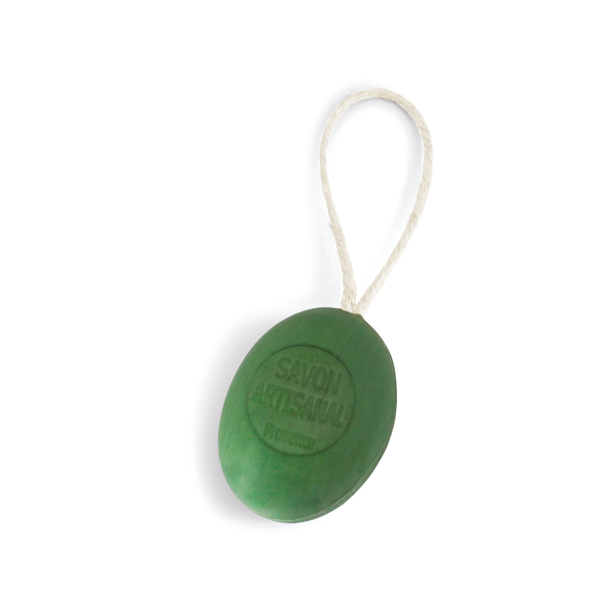 savon ovale corde olive