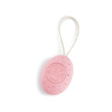 savon ovale corde rose