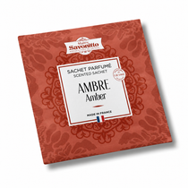 Sachet parfumé pour le linge au parfum d'Ambre.