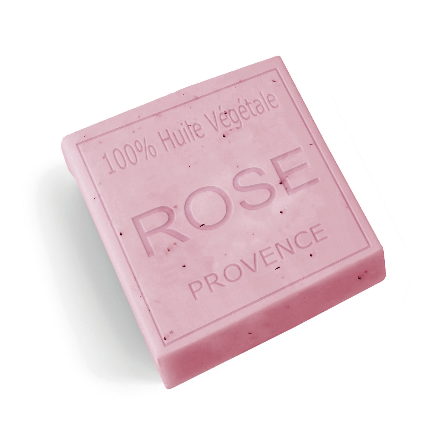 Savon parfumé rose 100g, savon artisanal made in Provence
