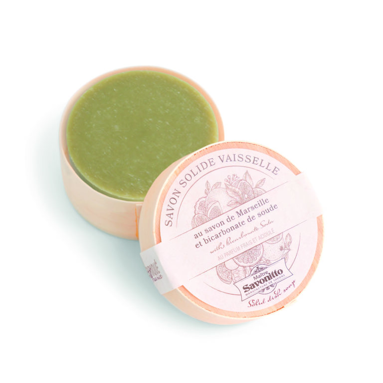 Savon solide vaisselle 100g, savon ménager artisanal pour la cuisine